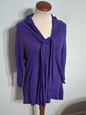 Lightweight 3/4 Sleeve Top- W Sz 1X